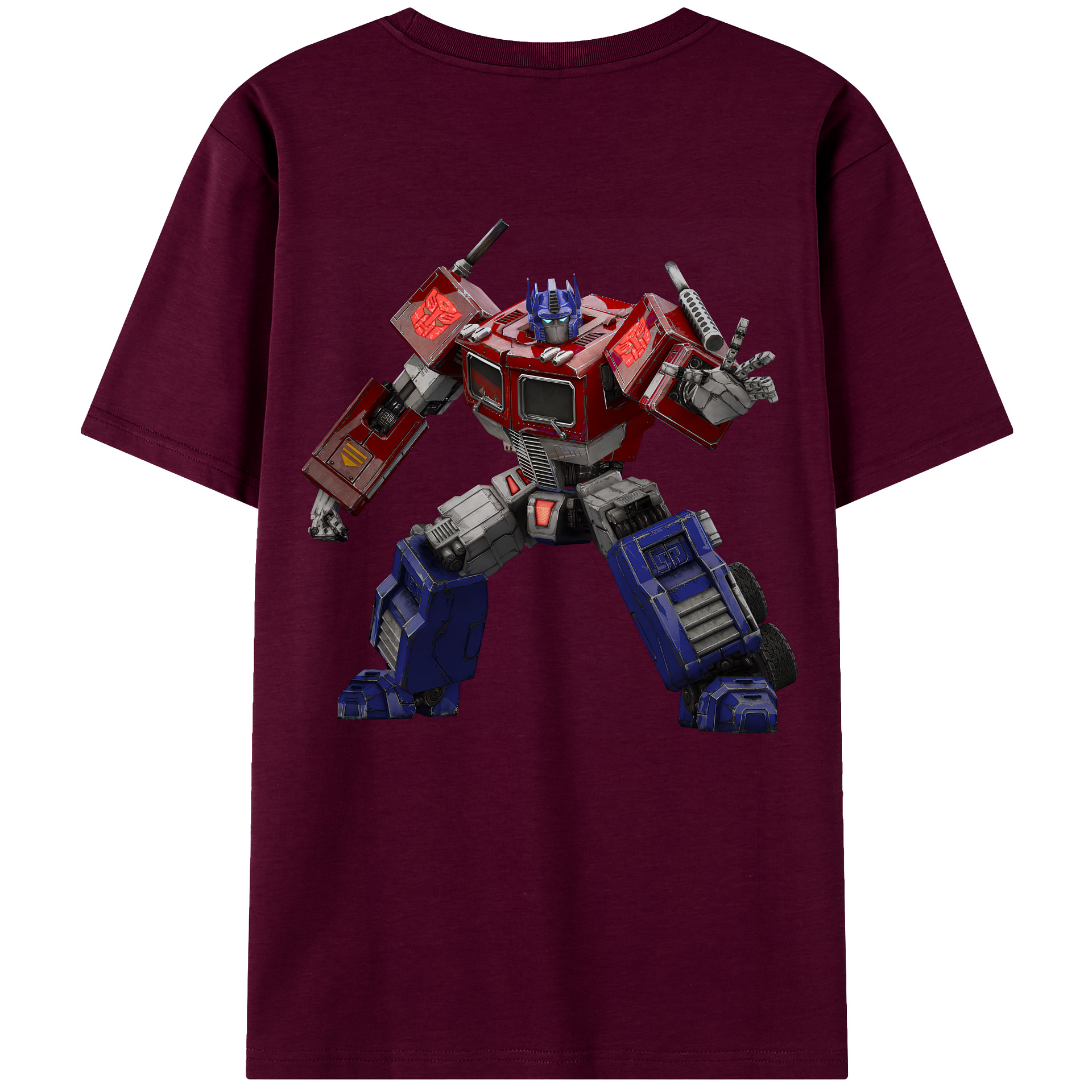 （画像用） Transformers トランスフォーマー レディース半袖Tシャツ(バックプリント)